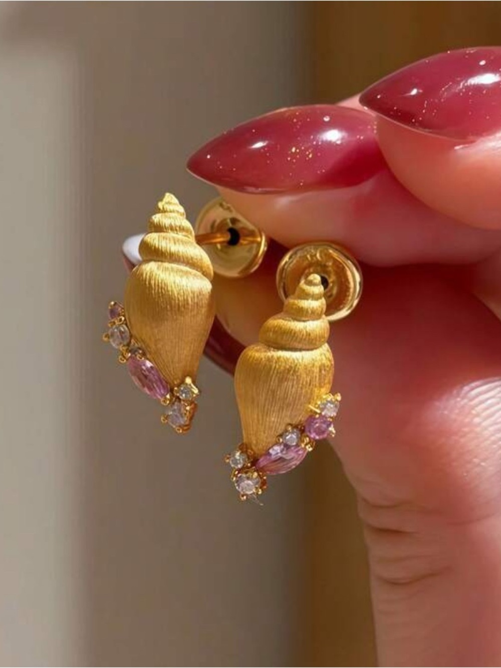 Shell stud Earrings N2226